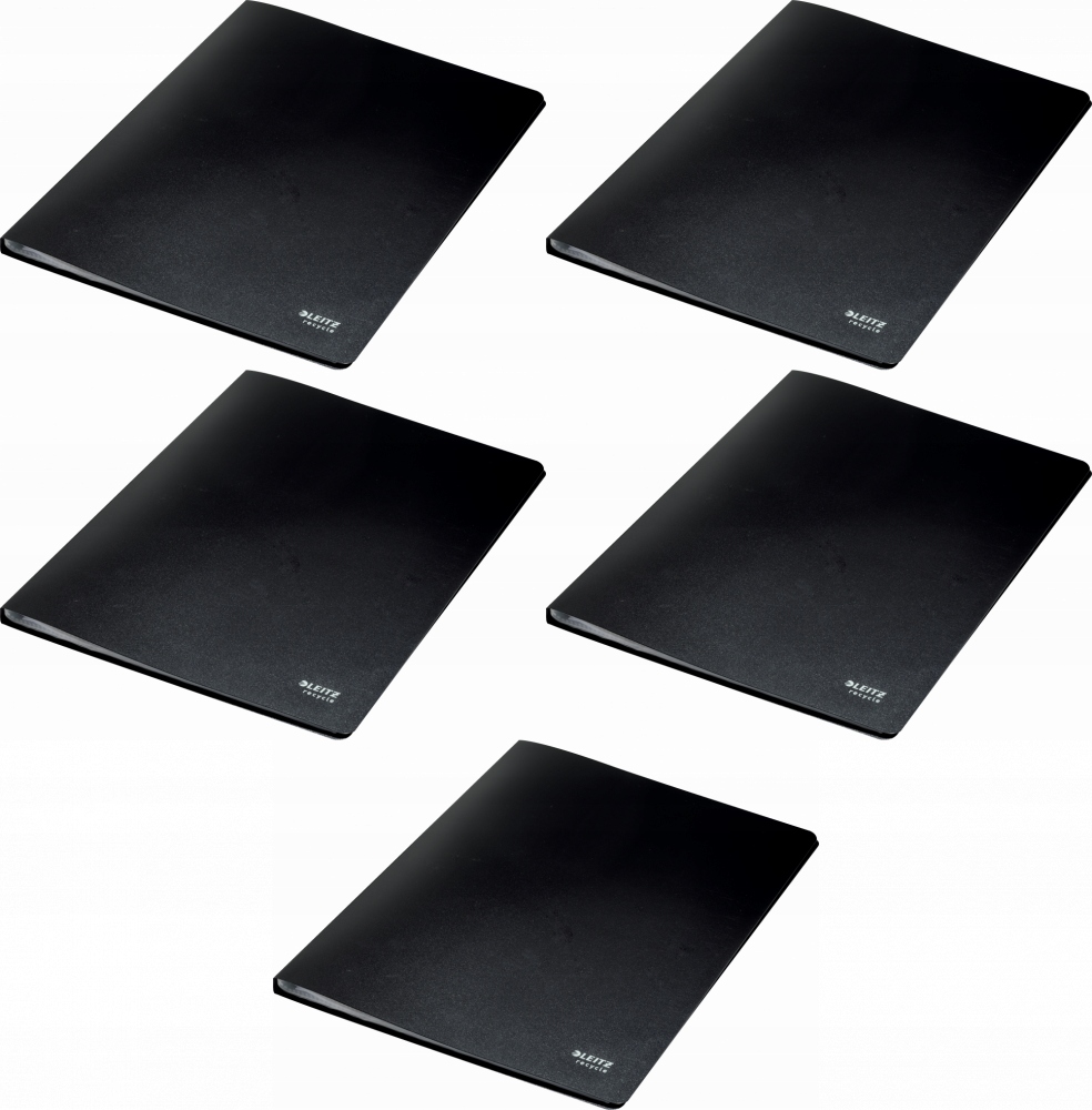 Album ofertowy Leitz Recycle A4 czarny x5