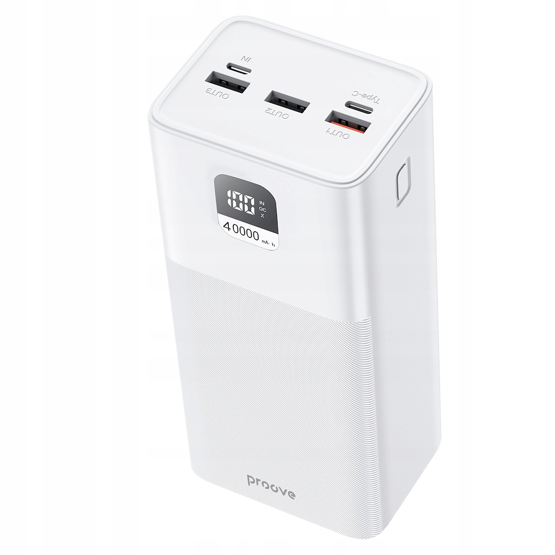 Powerbanka Proove Giant 100W 40000mAh Biela