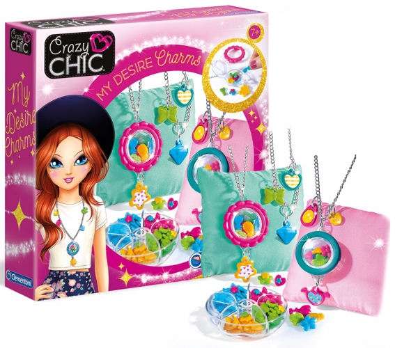 

Osobiste Medaliony Crazy Chic Zestaw Clementoni