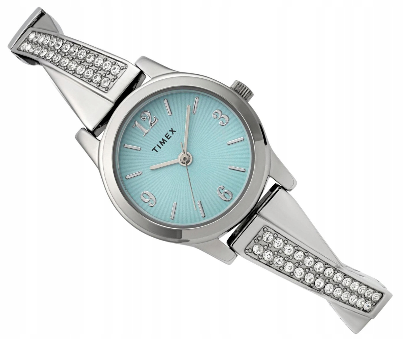 Dámské Šperkové Tyrkysové Hodinky Timex TW2Y39400 S Roztahovacím Náramkem