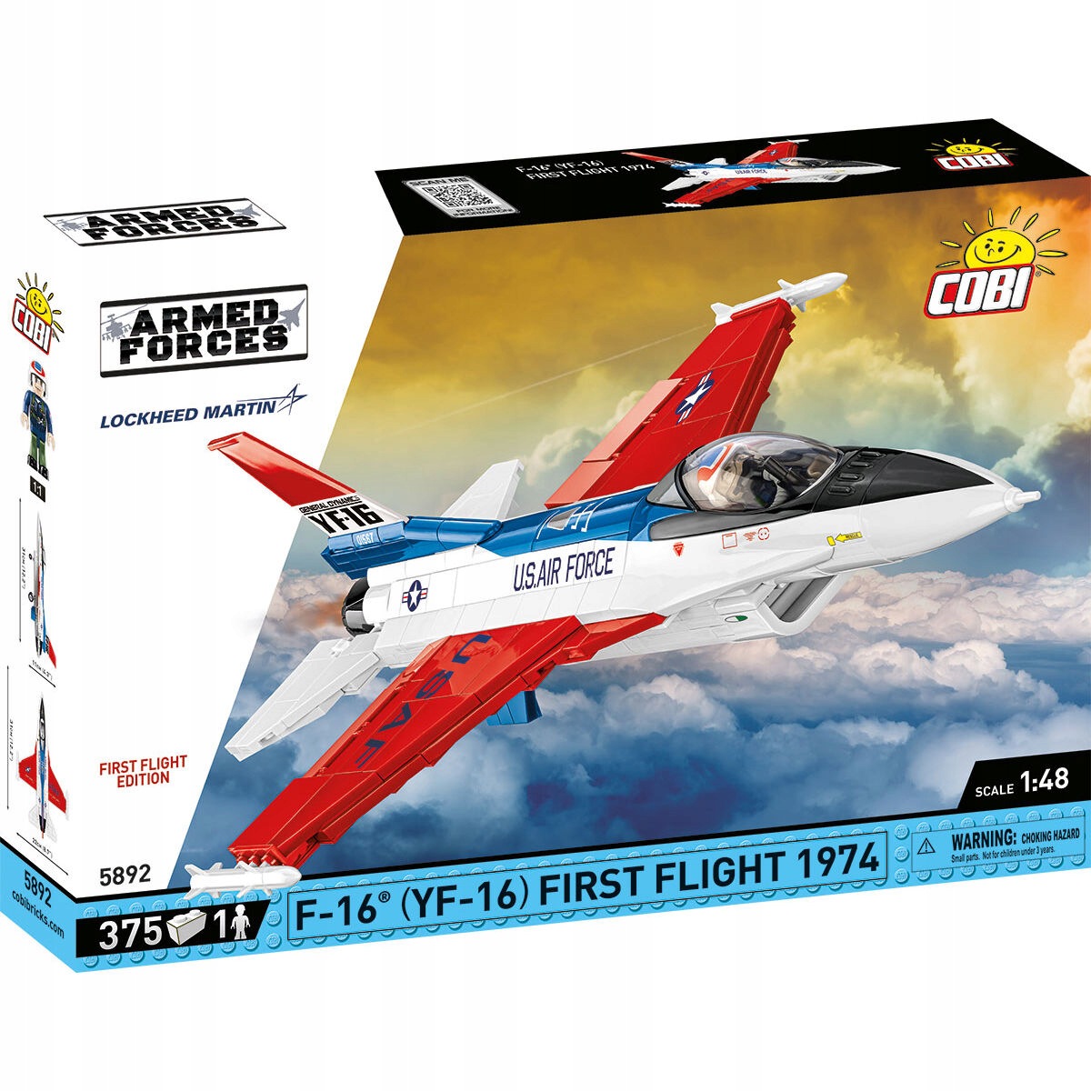 COBI-5892 Armed Forces F-16(Yf-16) First Flight 1974
