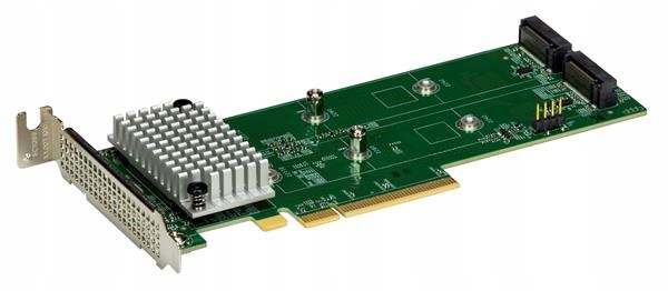 Supermicro Karta RAID 0,1 dla dysków M.2 NVMe/SATA SSD, złącze x8 PCIe Gen4