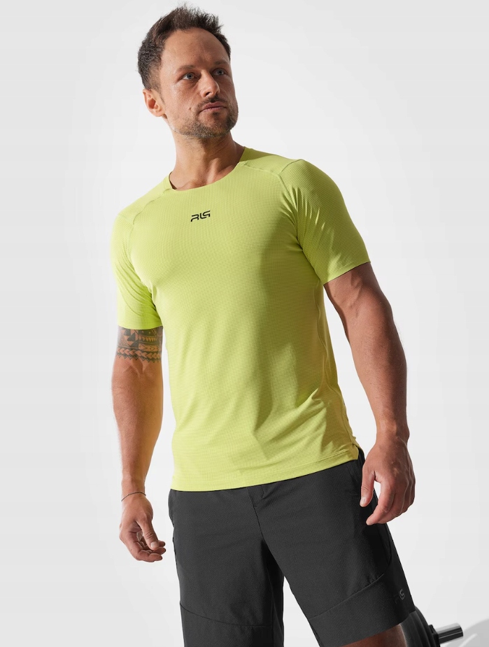 Koszulka treningowa męska 4F x Robert Lewandowski RL9SSS23TFTSM672-72S