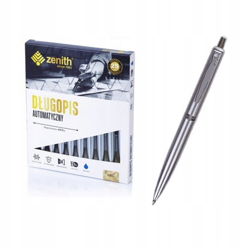 

Długopis automatyczny Zenith Silver 04021000