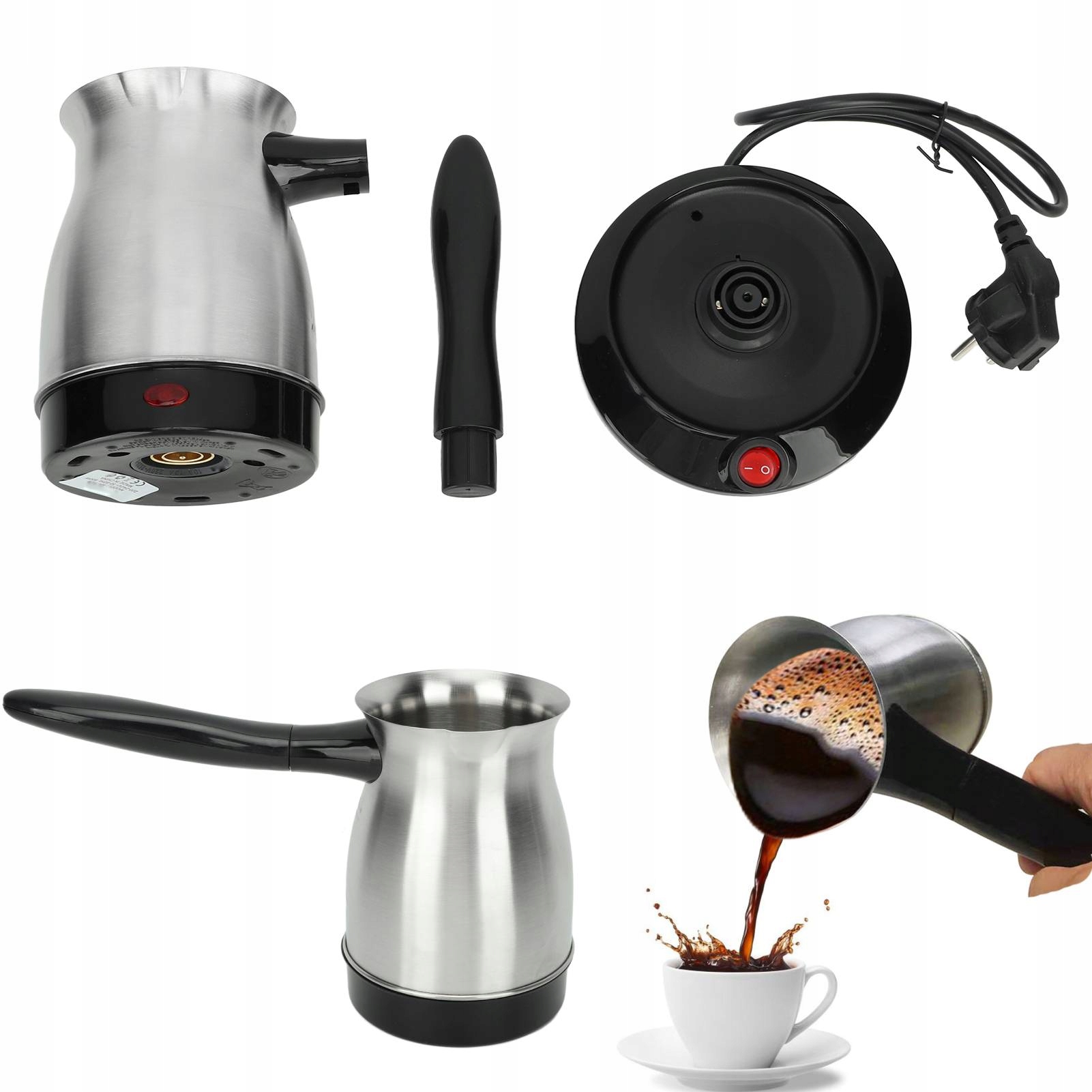 Elektrický Kelímek Na Tureckou Kávu Promerco 220 V 600 W