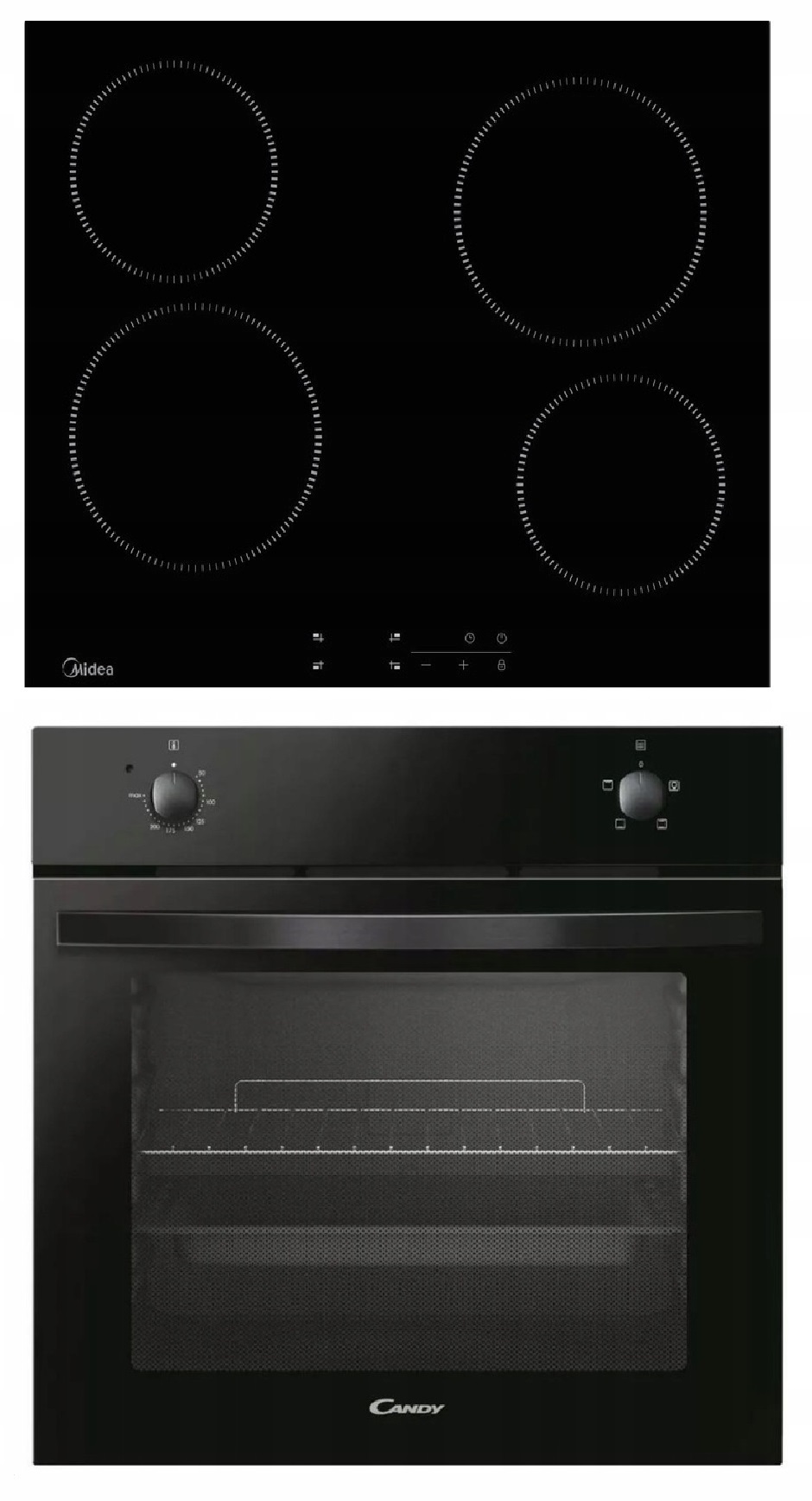 Zestaw do zabudowy Piekarnik + Płyta ceramiczna