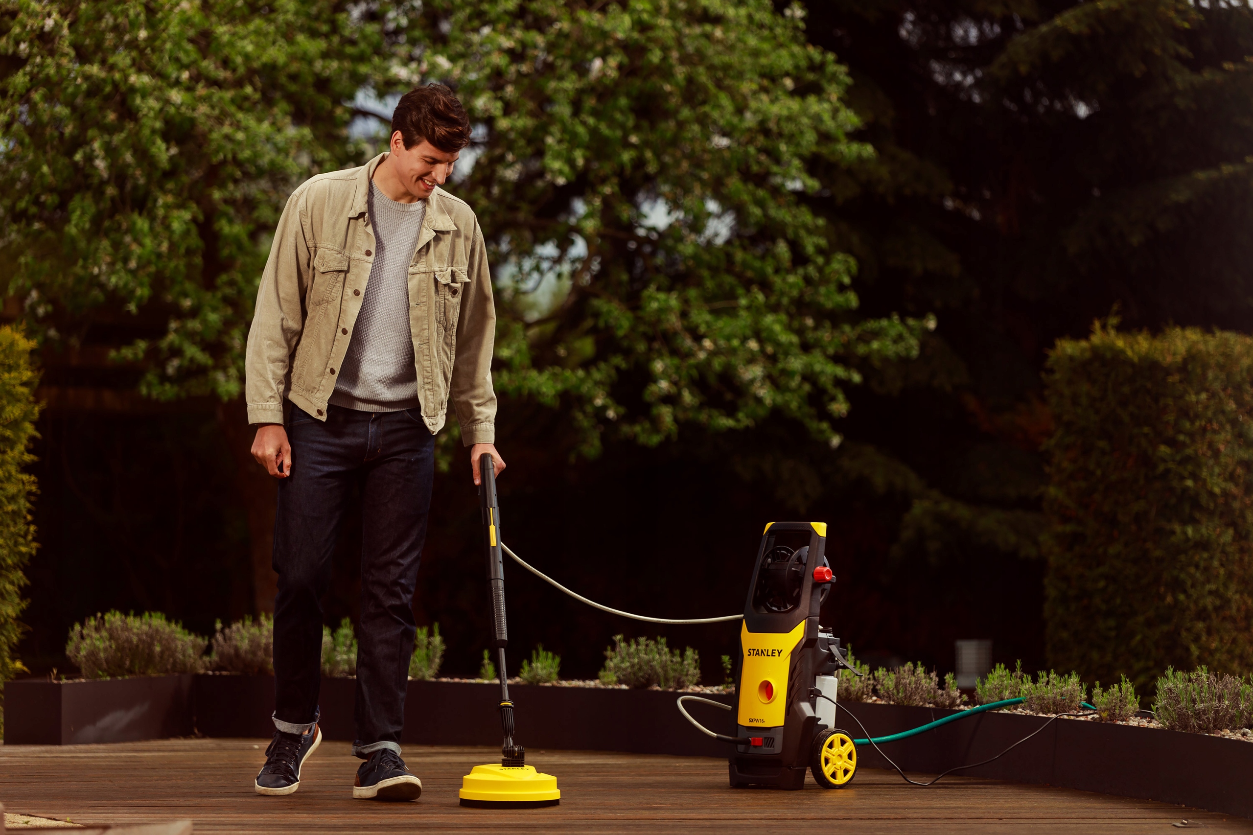 MYJKA CIŚNIENIOWA STANLEY 190BAR SAMOSSĄCA ALUMINIOWA METALOWA POMPA PATIO Marka Stanley