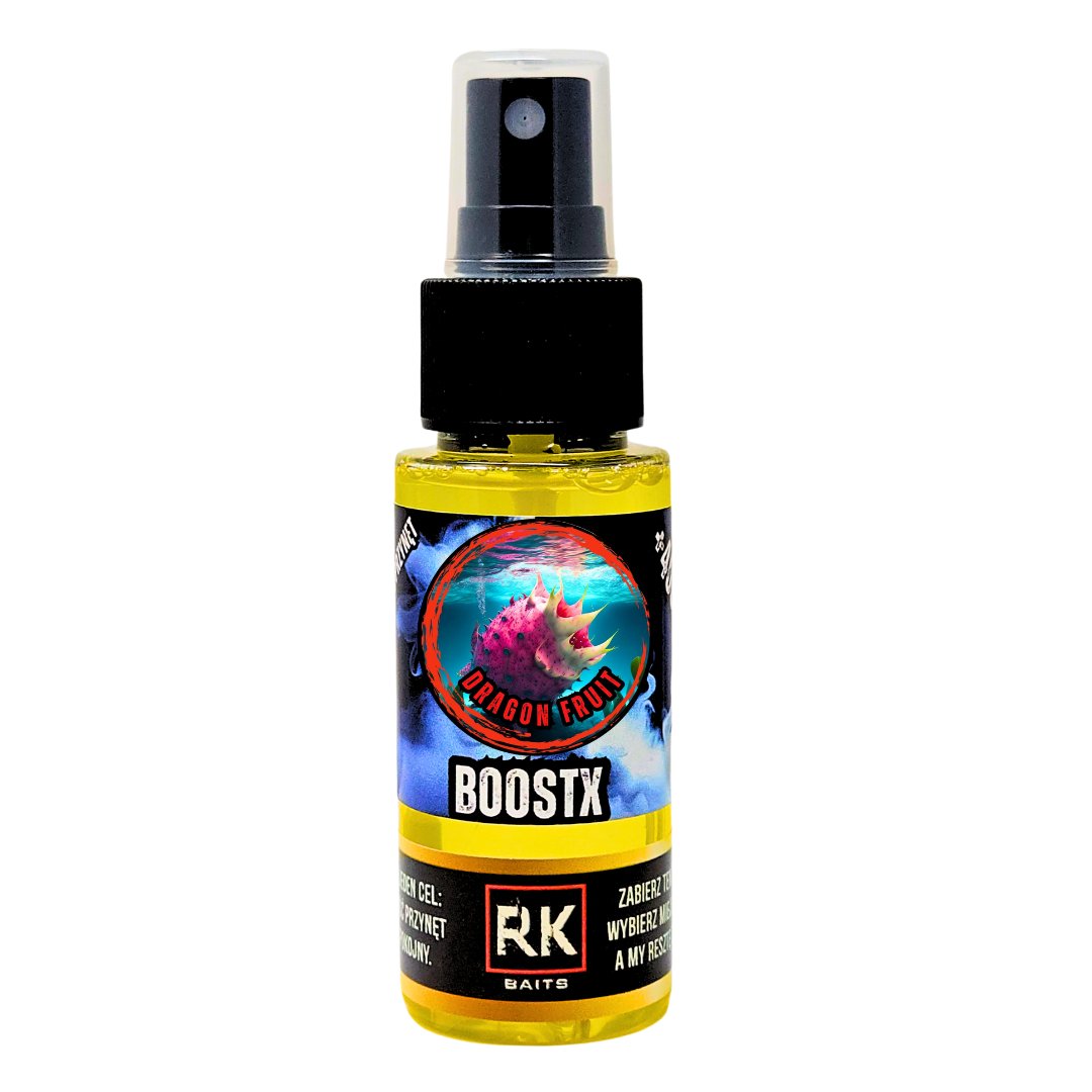 Spray do przynęt dopalacz BoostX Rk Baits Dragon Fruit 50ml