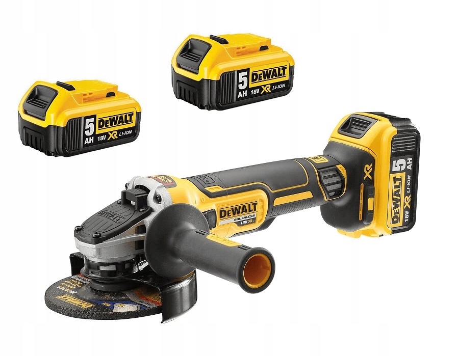 Akumulátorová Katová Brúska 125MM Xr 3x5.0AH Dewalt Bezkartáčová