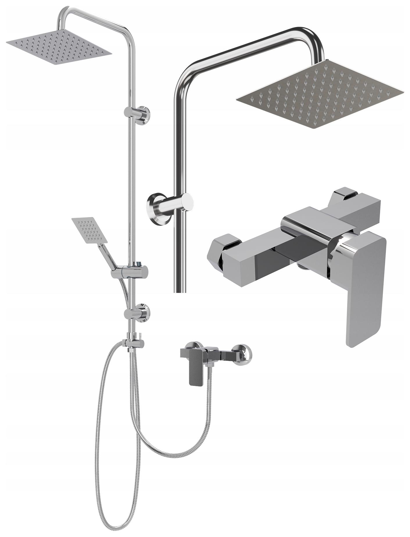 Dažďová Sprcha sprchový set Toba sprchová batéria slúchadlo Veri