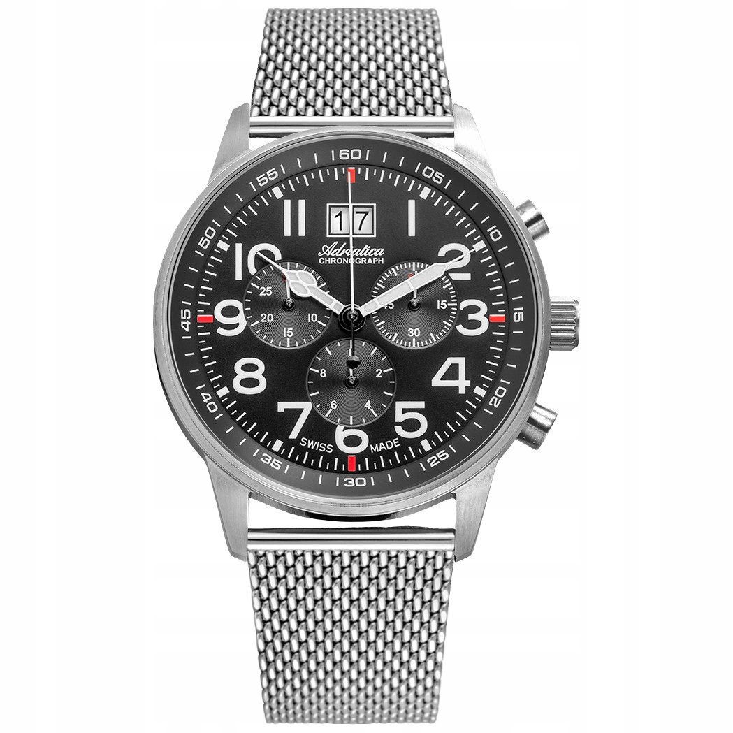 Pánské Hodinky Adriatica A1076.5124CH stříbrné