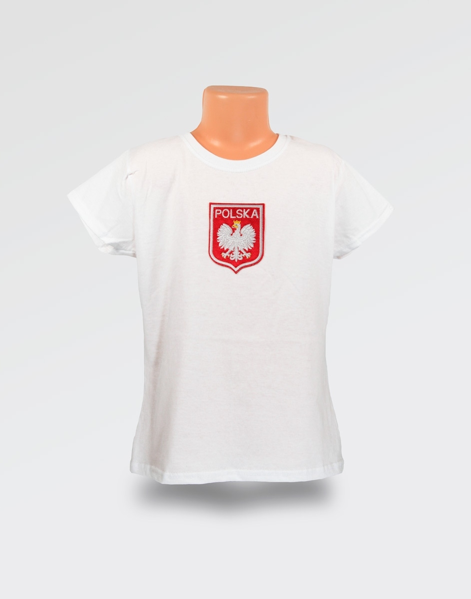 Koszulka kibica dziecięca Polska godło 1