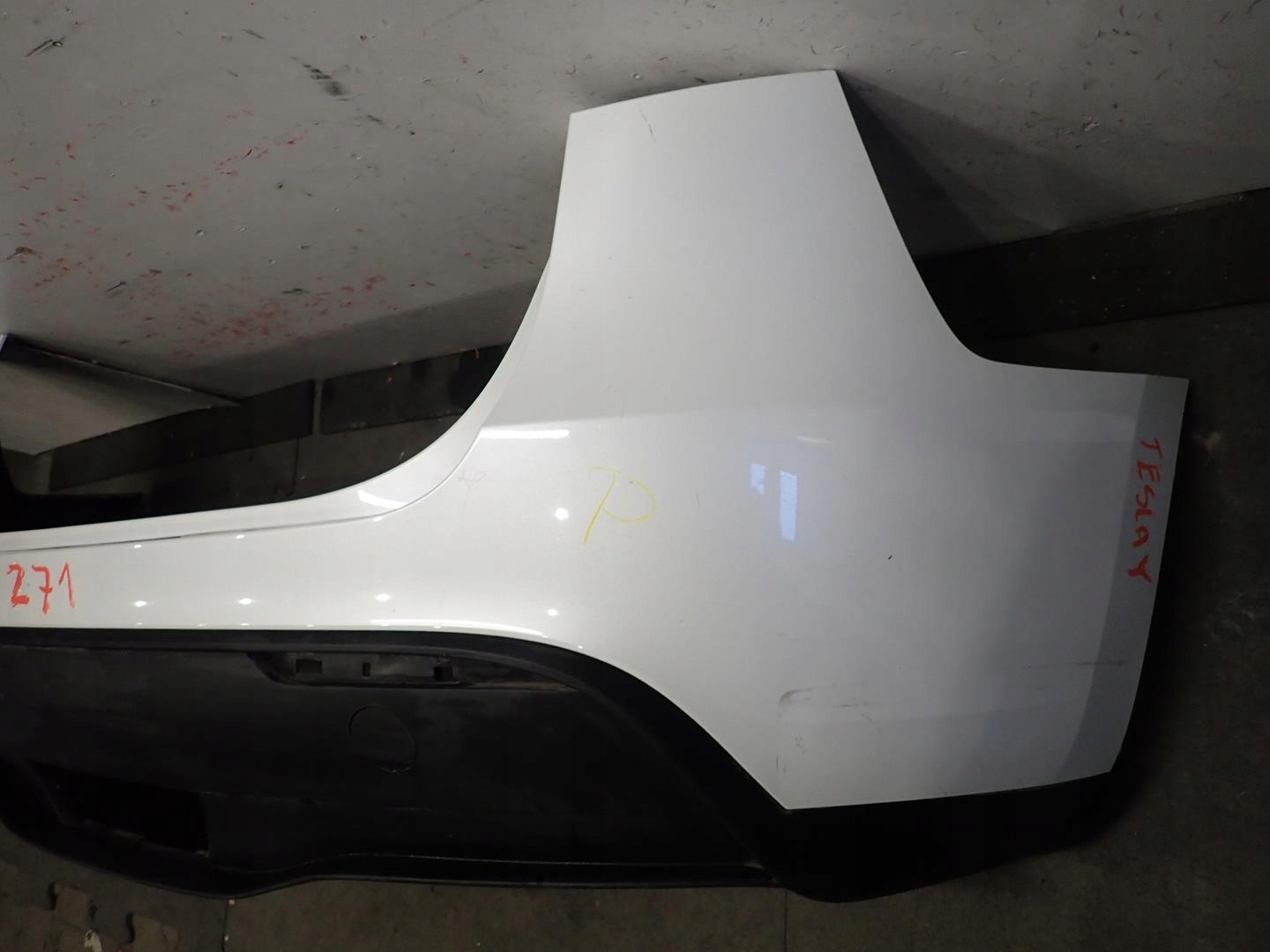 bumper rear part rear TESLA Y 2021