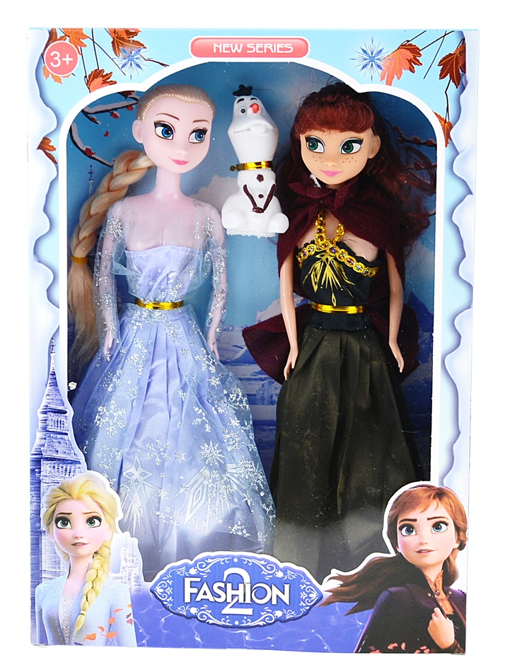 

Lalka Elsa Anna Frozen Kraina Lodu Zestaw 2szt
