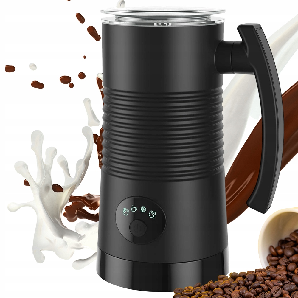 Napěňovač mléka Ohřívač 4 režimy Teplá a studená pěna pro Latte