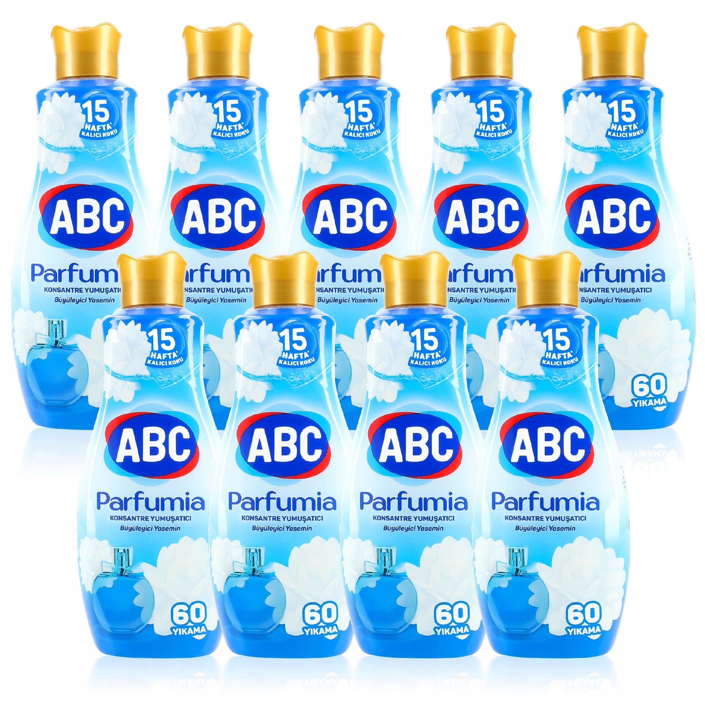 Płyn do Płukania Zmiękczania Tkanin Abc Parfumia Zapachowy Jaśmin 12,96 L