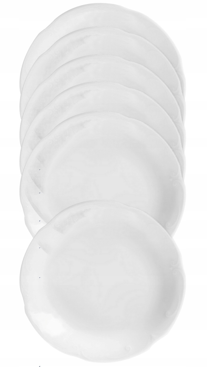 

Chodzież Kamelia Biała 6 x Talerz Deserowy 17cm