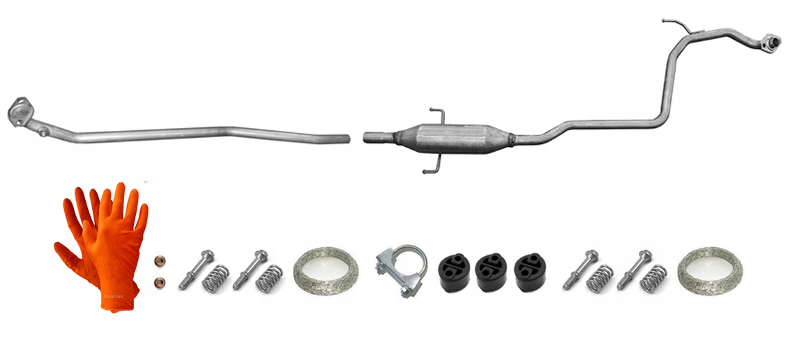 Toyota Yaris 1.0i 12V 52kW 2005-2012 Trubka Tlumič Japonská verze