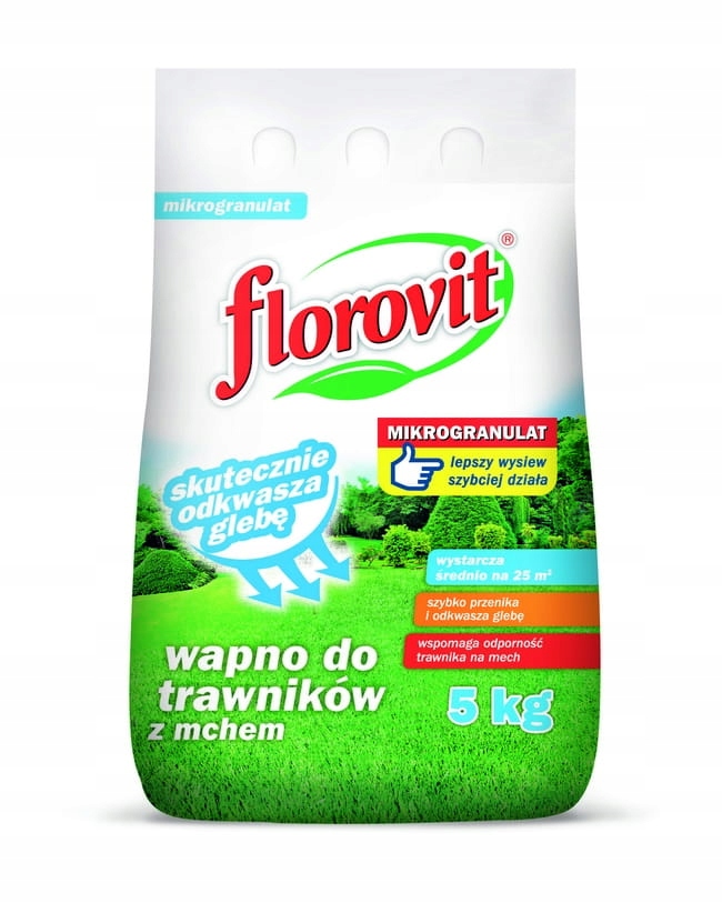 

Florovit Wapno do trawnika z mchem 5kg