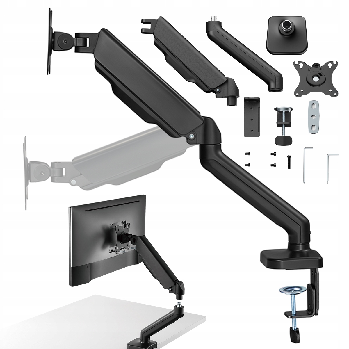 Nástěnný držák monitoru k psacímu stolu pro monitor Msi MD241P Modern