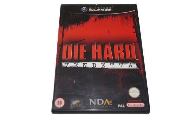 DIE HARD VENDETTA Nintendo GameCube pudełkowa