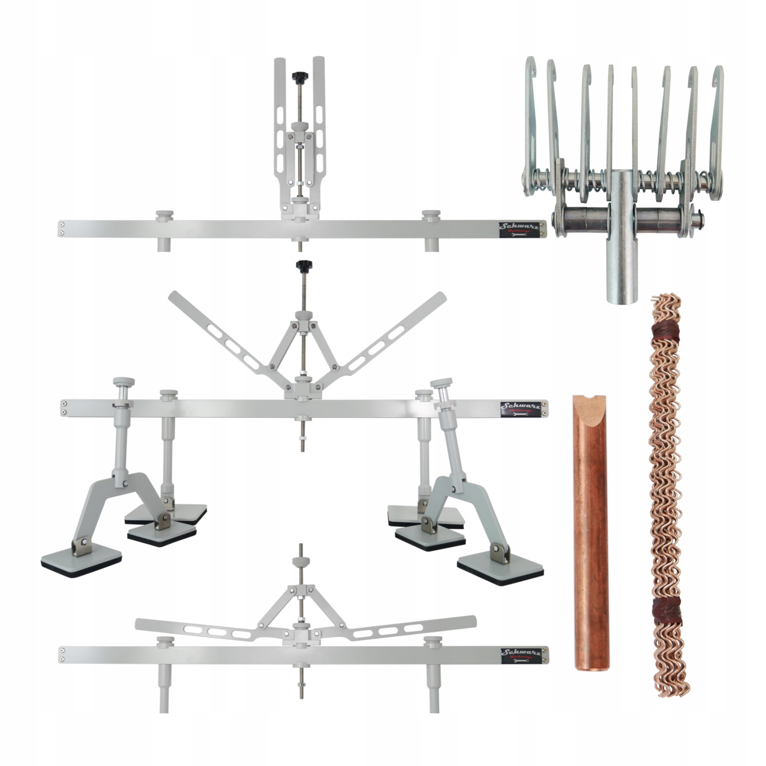 Panelový Puller 1100mm Špon 8h 3mm Drát 25 Ks Elektroda dvojité Nohy 2ks