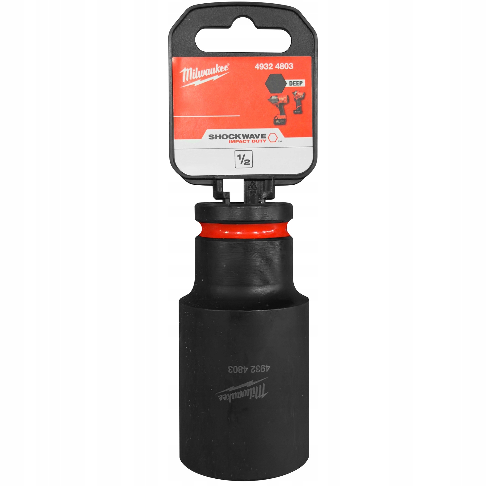 Nasadka Udarowa Długa 17mm 1/2'' Milwaukee 4932480335