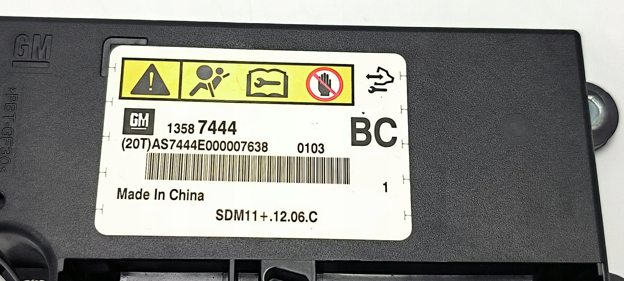 SENSOR airbag airbag 13587444 CHEVROLET CAPTIVA