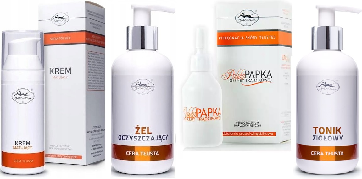 do cery tłustej Papka maseczka CeraTrądzikowa +Krem +żel +Tonik