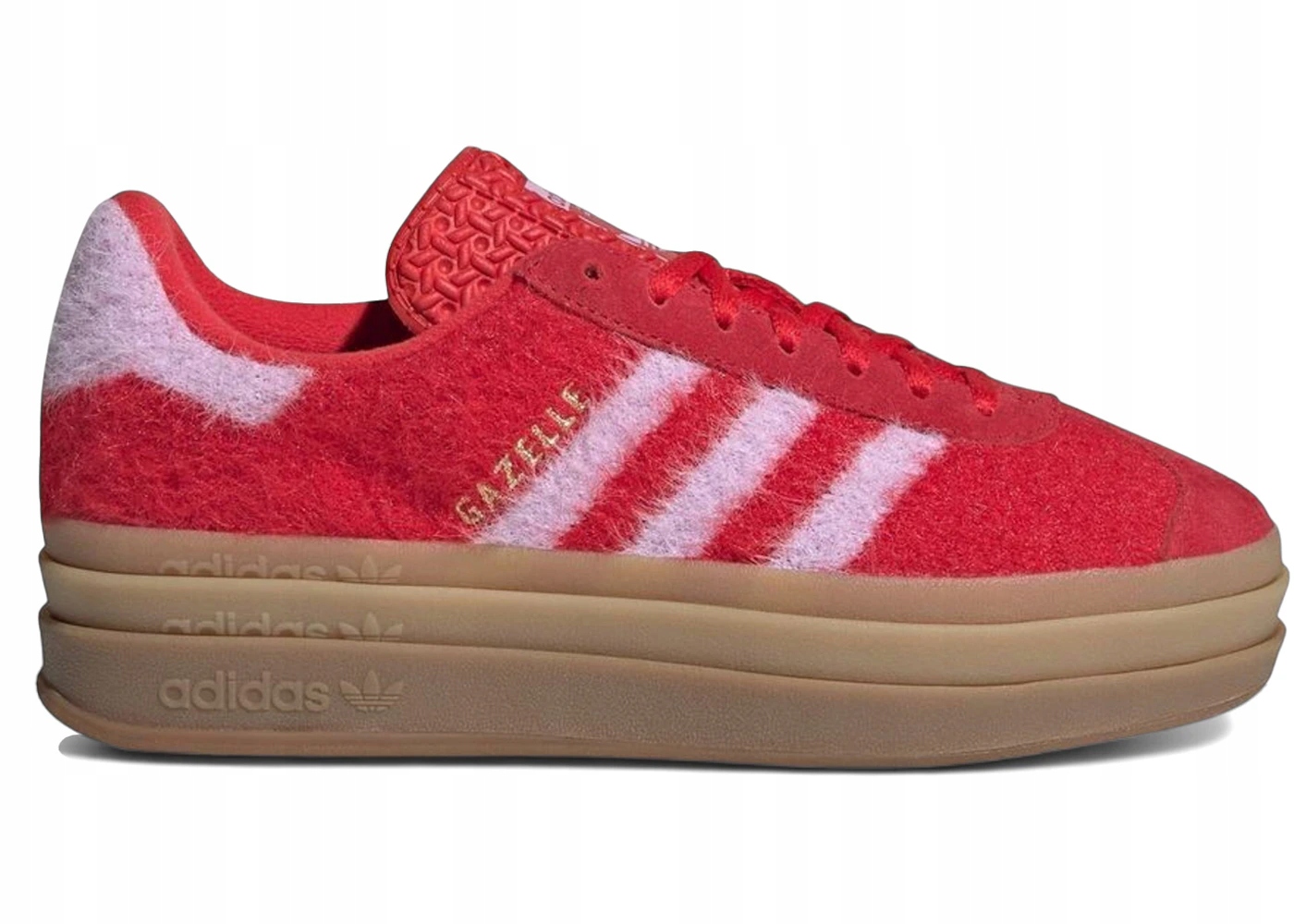 Adidas Gazelle Bold červená lila dámská JS3905 37 1/3