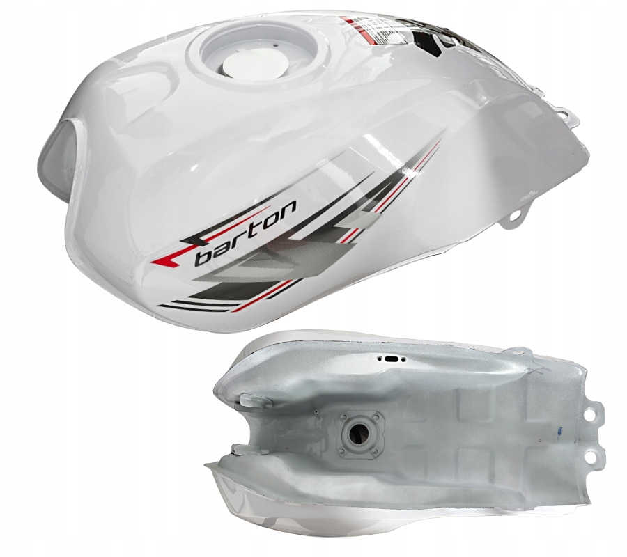 Zbiornik paliwa bak biały fighter 2 MotoGeneric Producent MotoGeneric