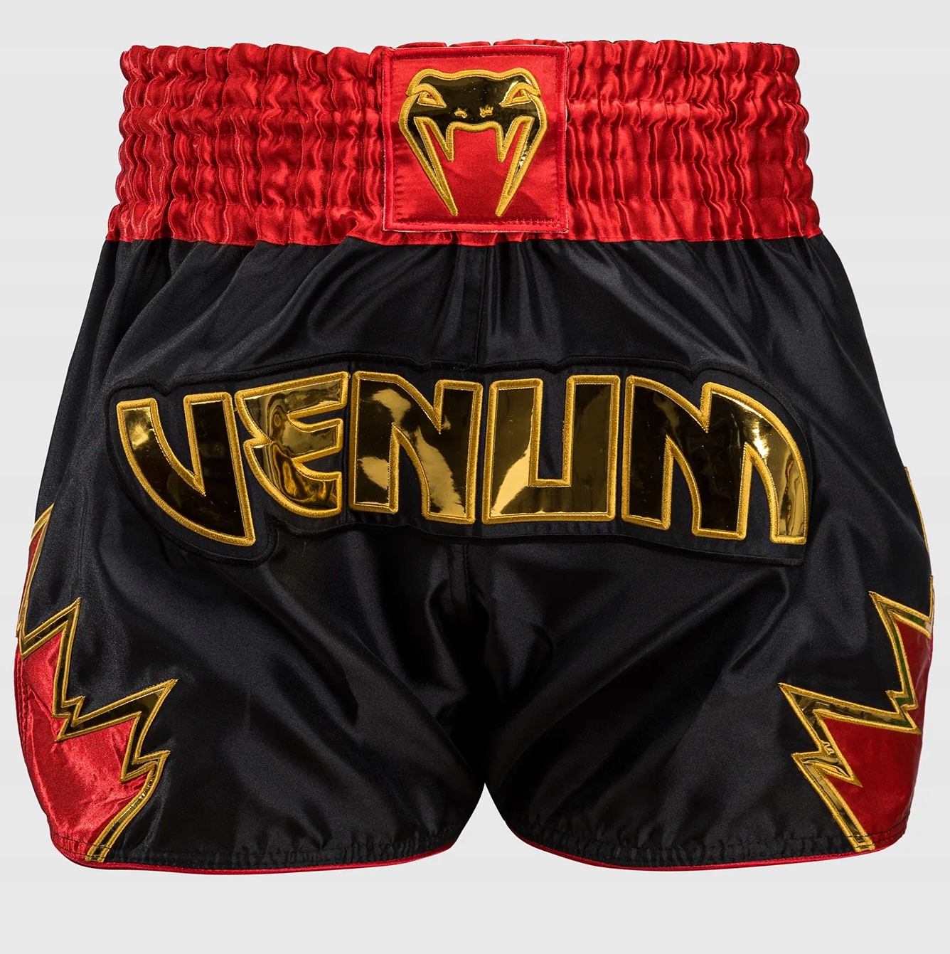 Venum Kraťasy Muay Thai Inferno Černá/Zlatá/Červená L