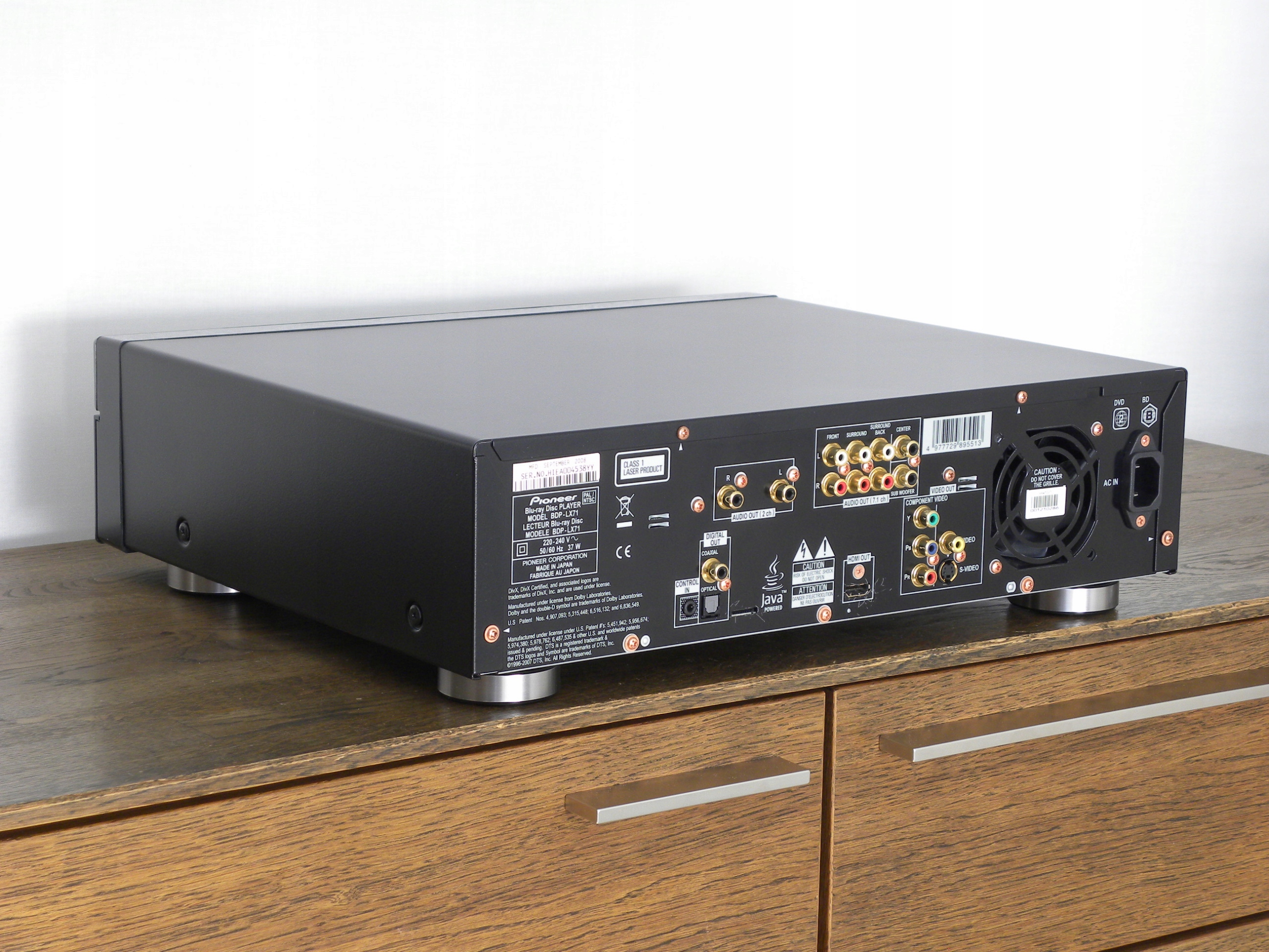 PIONEER BDP-LX71 czarny - odtwarzacz blu-ray/CD/DVD, wysoki model, zadbany - Sklep, Opinie, Cena w Allegro.pl PIONEER BDP-LX71 czarny - odtwarzacz blu-ray/CD/DVD, wysoki model, zadbany - Sklep, Opinie, Cena w Allegro.pl