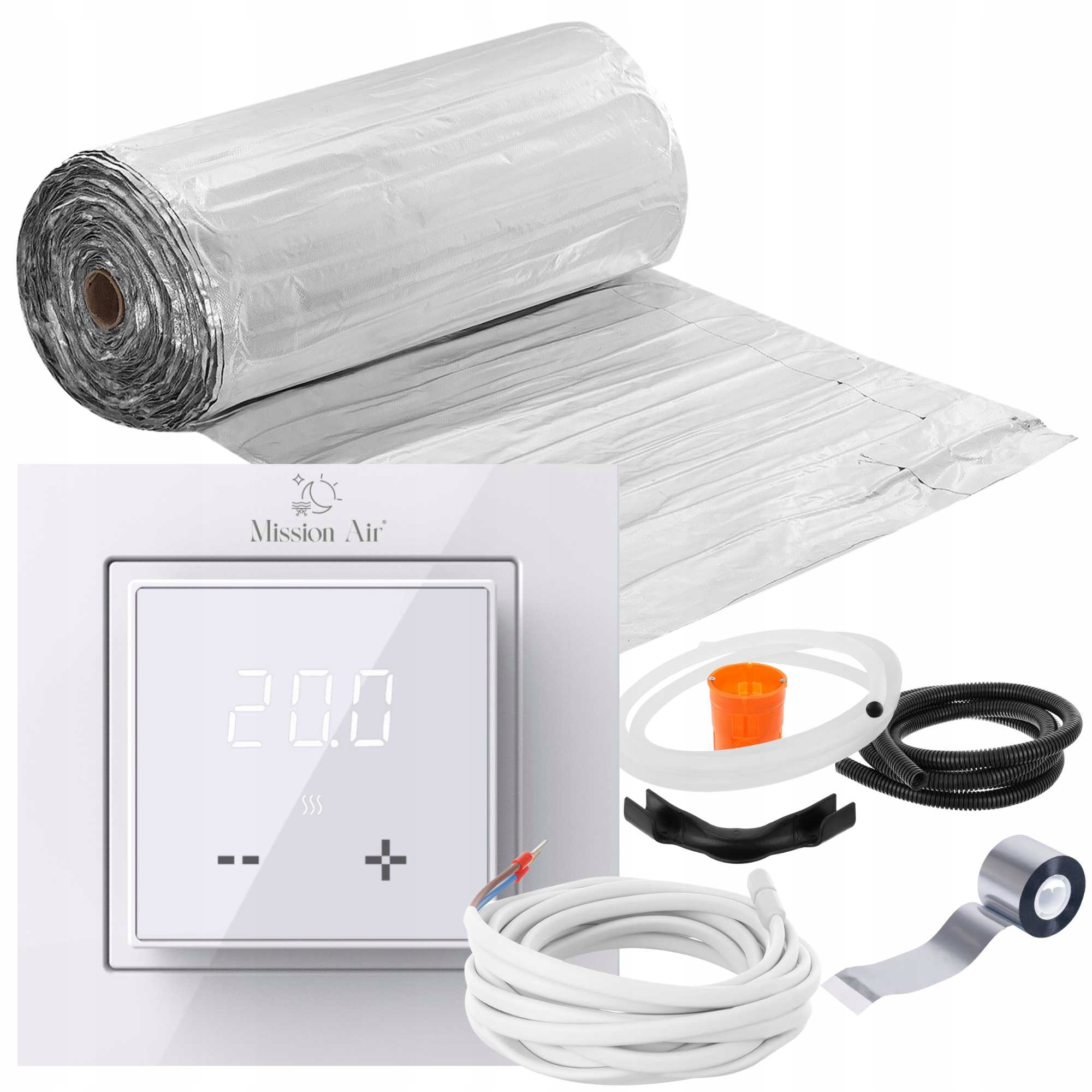 Sada Vykurovacia Rohož Mission Air pod panely MAL-160W/m² 12m² LCD