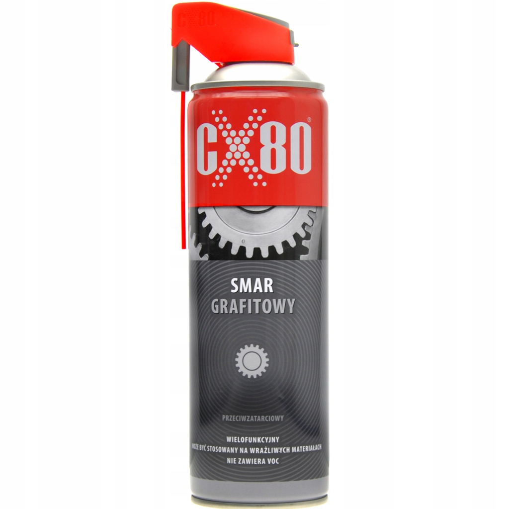 

CX80 Smar Grafitowy 500ML Aplikator Duo