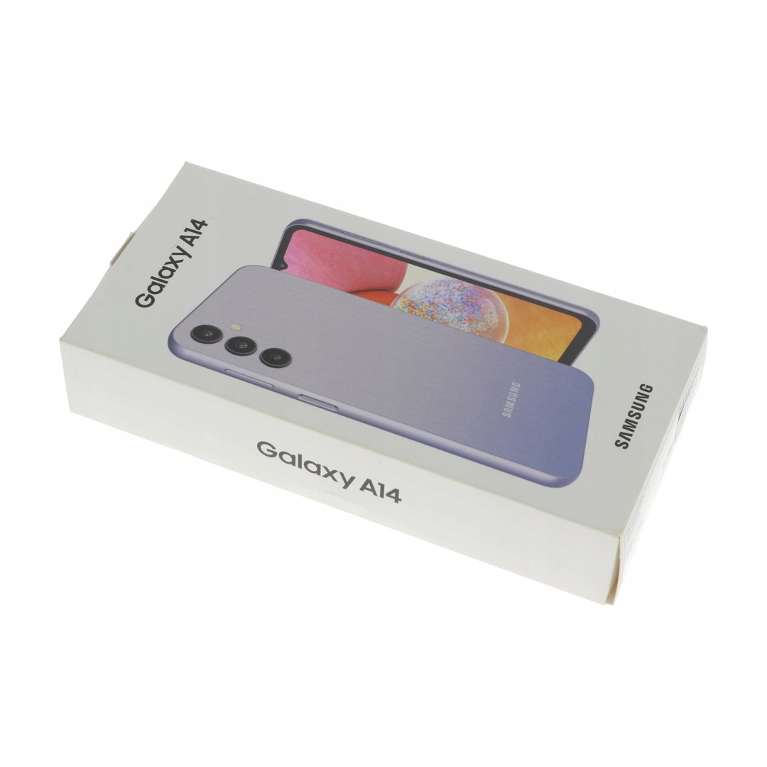 Pudełko Samsung Galaxy A14 64GB silver ORYG