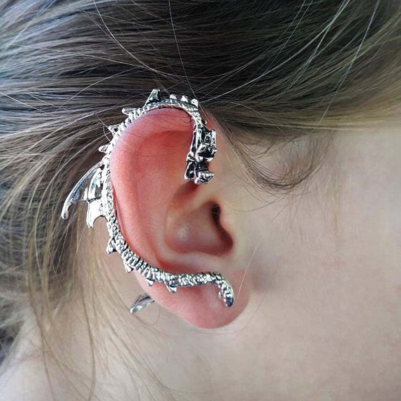 KOLCZYK NAUSZNICA SMOK DRAGON E02 Rodzaj Klasyczne