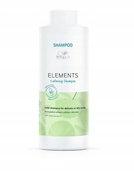 Šampon Wella Elements 2021 Calming 1000 ml Zklidňující pro citlivou pokožku