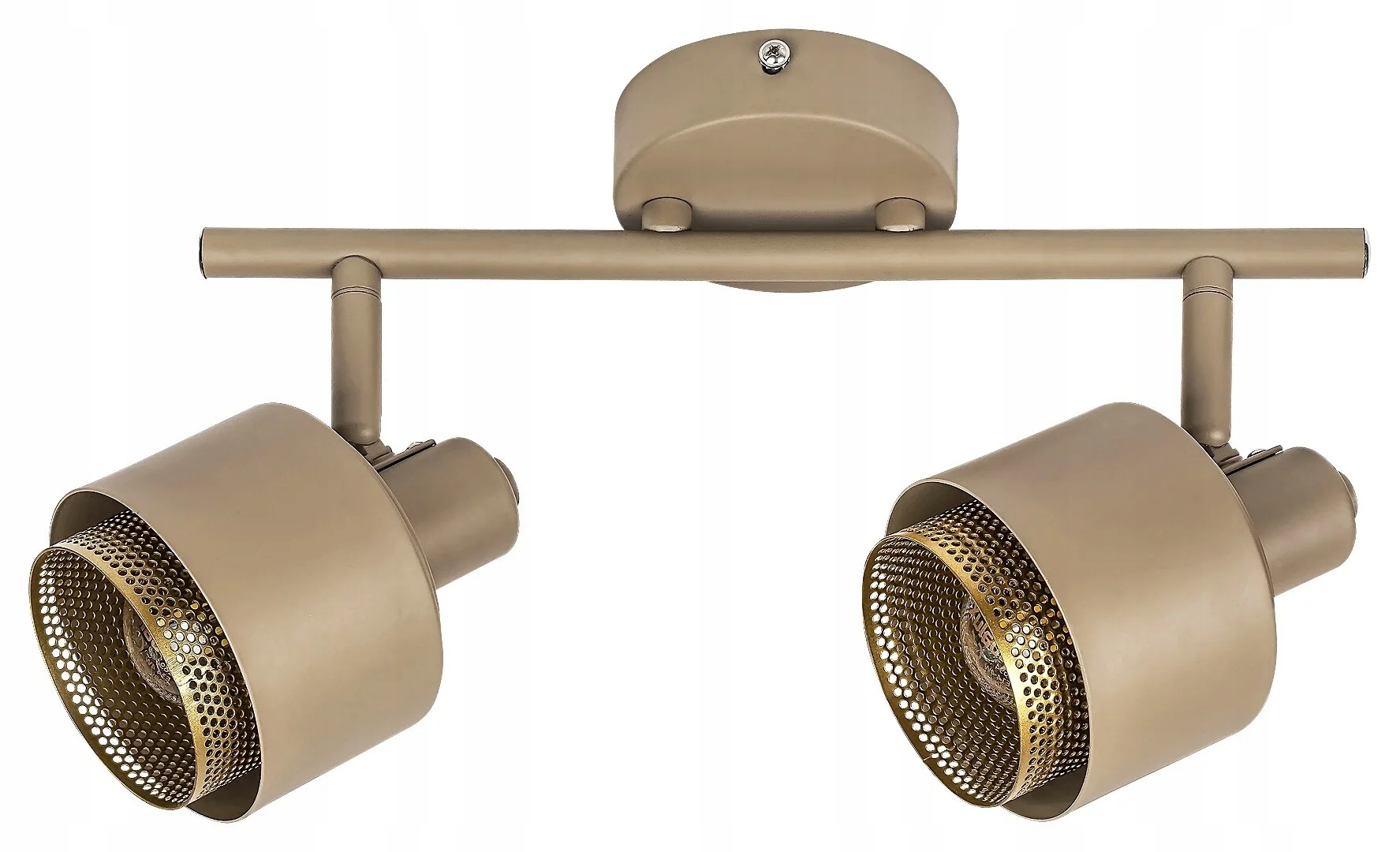 Rabalux Fedora Nástěnná/stropní lampa E14 40W Světle hnědá/Zlatá