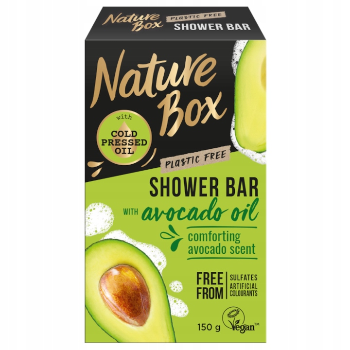 

Nature Box Kostka Myjąca do Ciała Awokado 150g