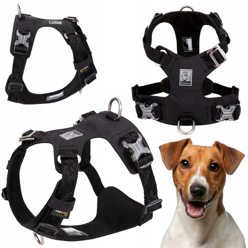 Levně Voděodolné Obojky Pro Psa Lehké Truelove Adventure Soft Černé S