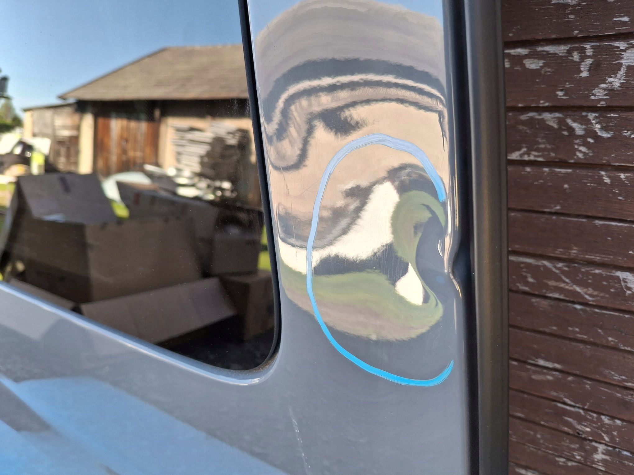 tür rechts schiebe fenster VW CADDY IV 2020R->