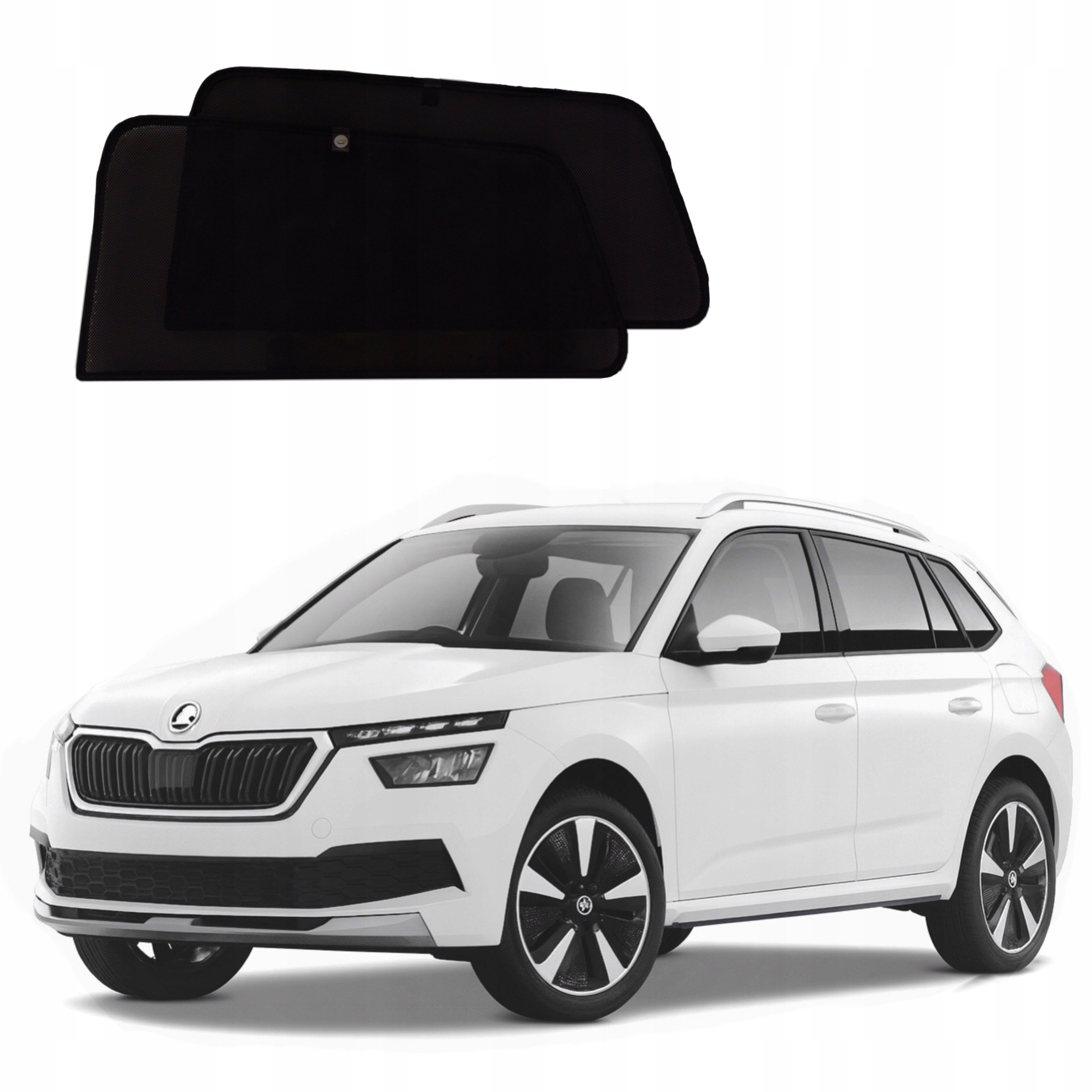 Kryty na slnečné rolety na magnety do auta Škoda Kamiq