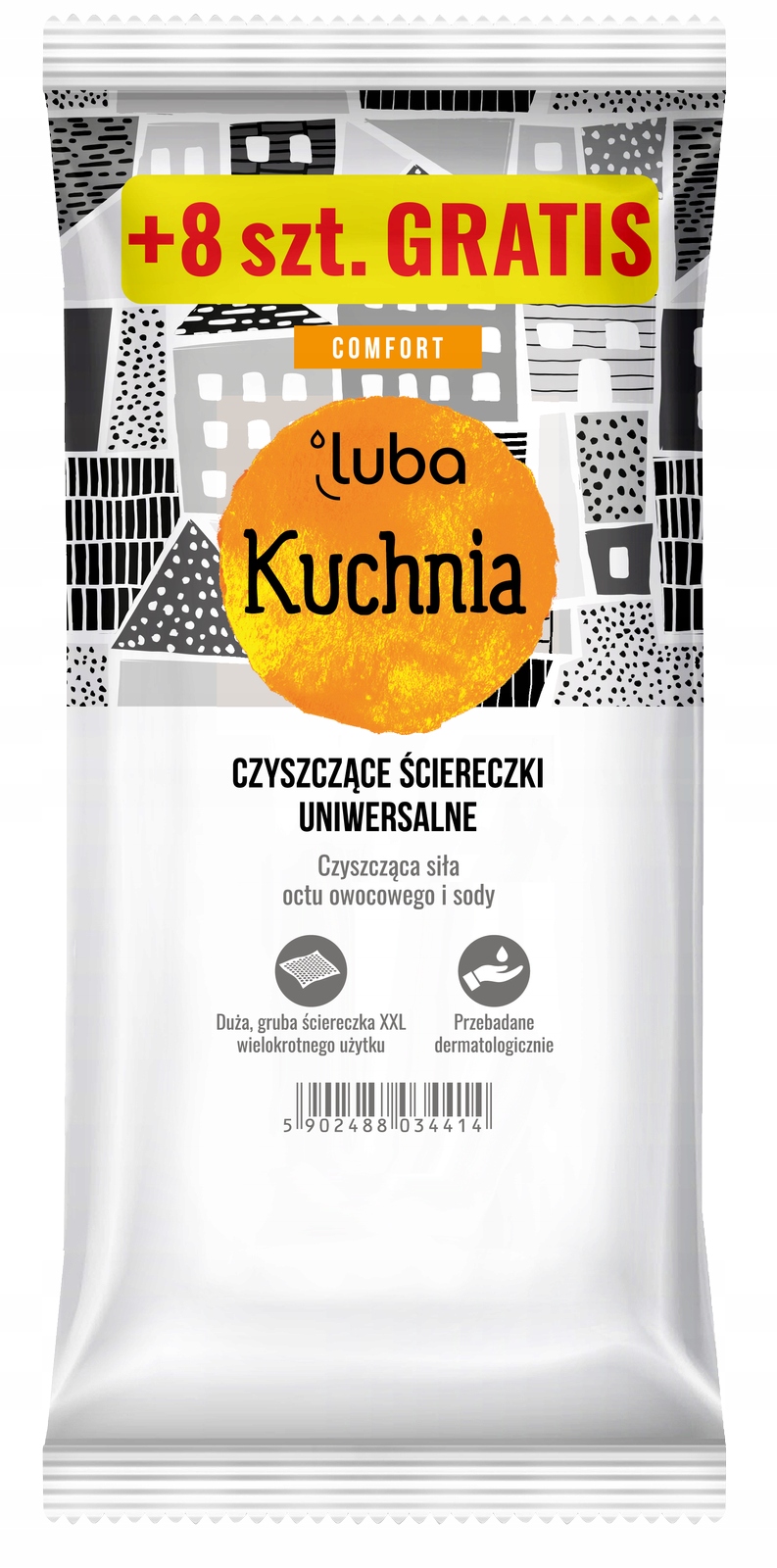 

Luba Dom Naturalne Ściereczki Czyszczące Kuchnia