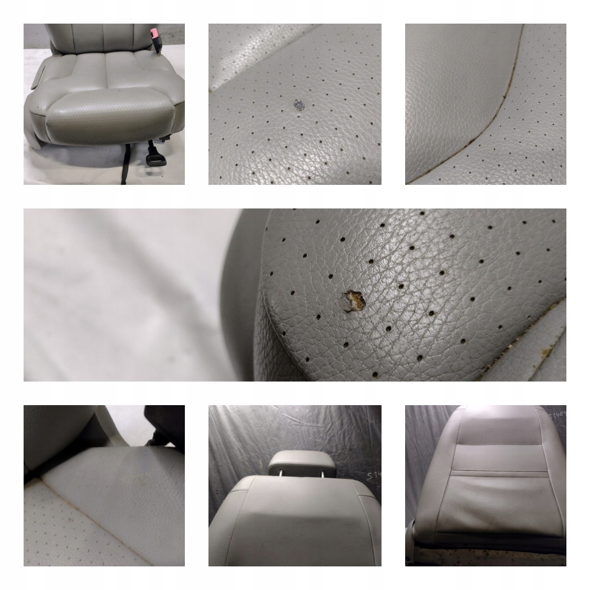 seats front heated seat rear part side Volkswagen Passat B6 sedan