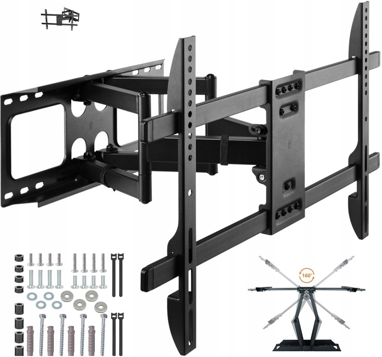 Otočný Nastavitelný Držák Pro Televizor 84 Palců Philips s regulací