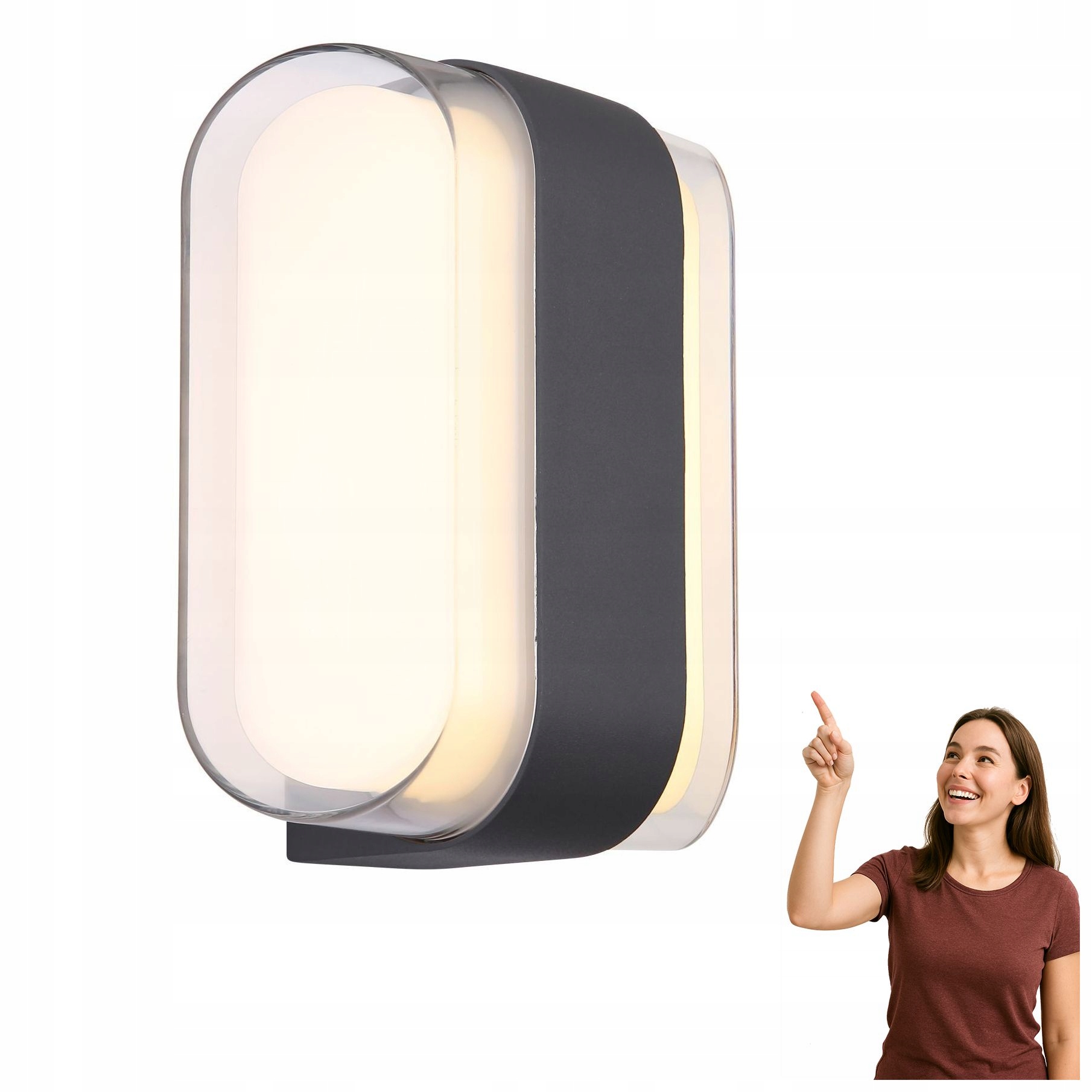 Nástěnná Led lampa 12W Plixon 34315 Globo