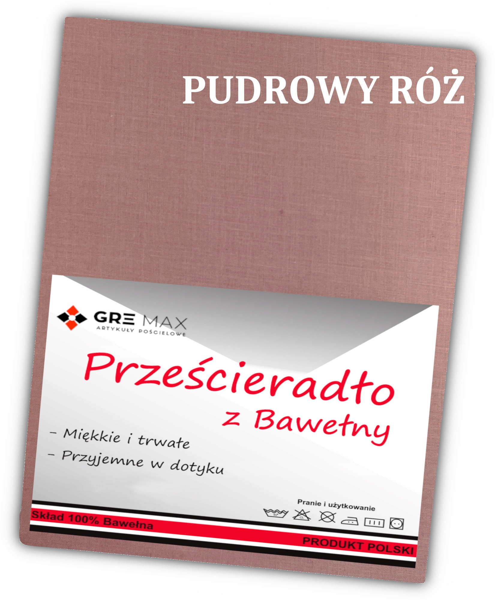 Prześcieradło tradycyjne 200x220 BEZ GUMKI POLSKIE Waga produktu z opakowaniem jednostkowym 0.8 kg