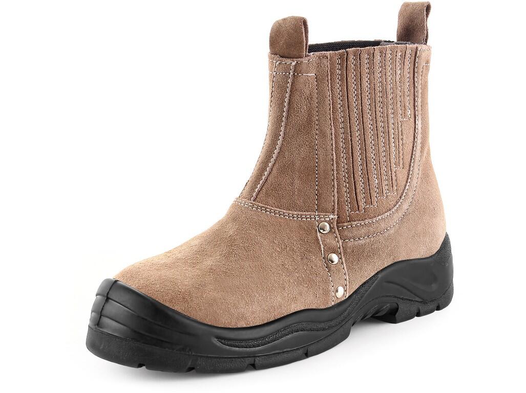 Pracovní obuv boty Canis Kotníková Bota Cxs Kale O1, Barva Hnědá, velikost 44