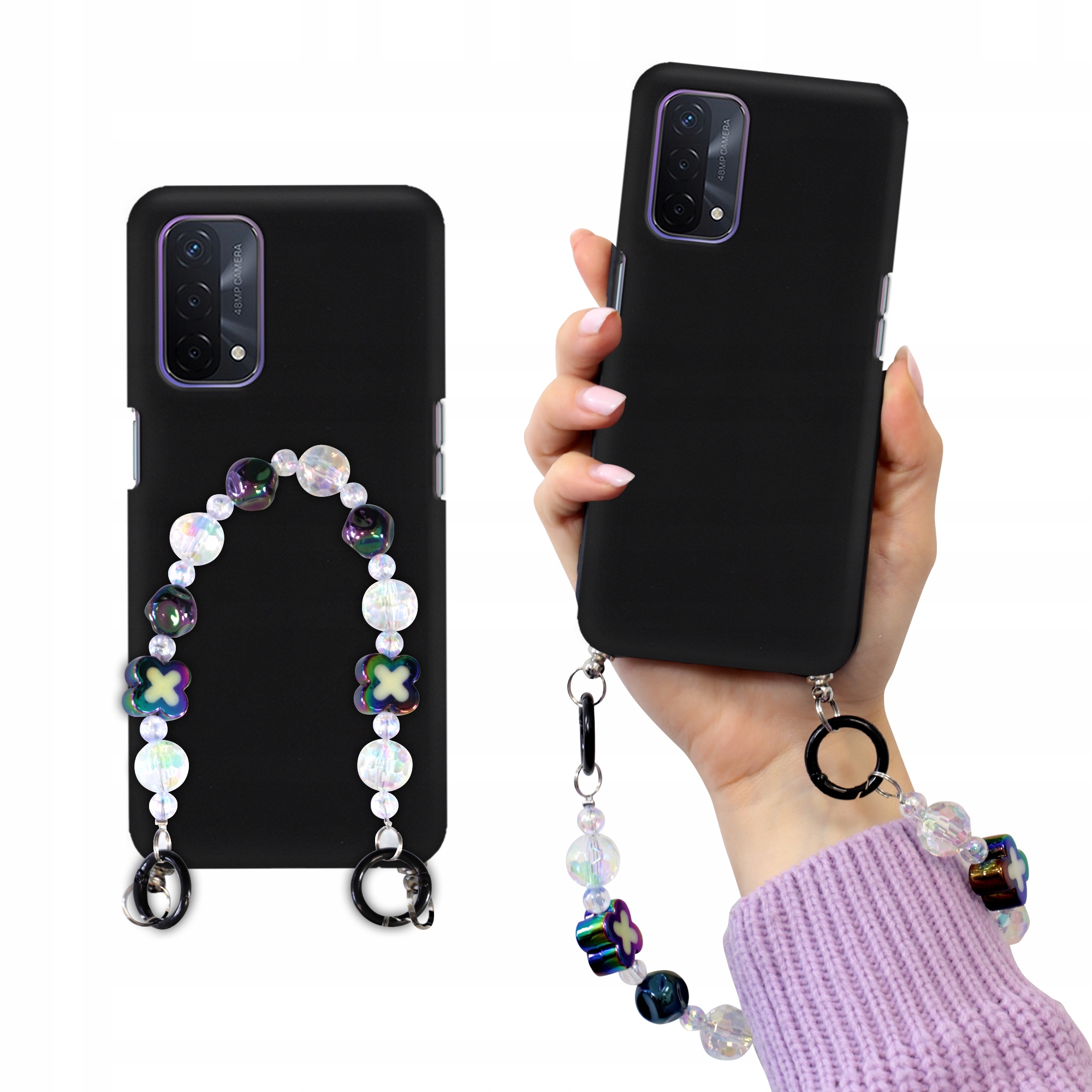 Pouzdro Matné Černé Pro Oppo A93 5G Blink Korale Holo